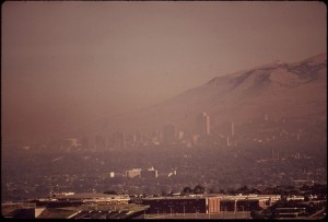 Salt Lake City often has the worst air quality in the nation, especially during the winter inversion season.